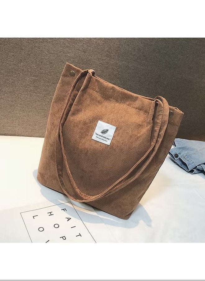 Stylish Canvas Bag Brown