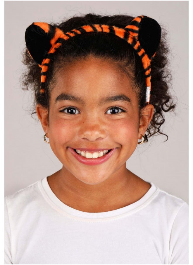 Tiger Costume Ears Headband And Tail Accessory Kit