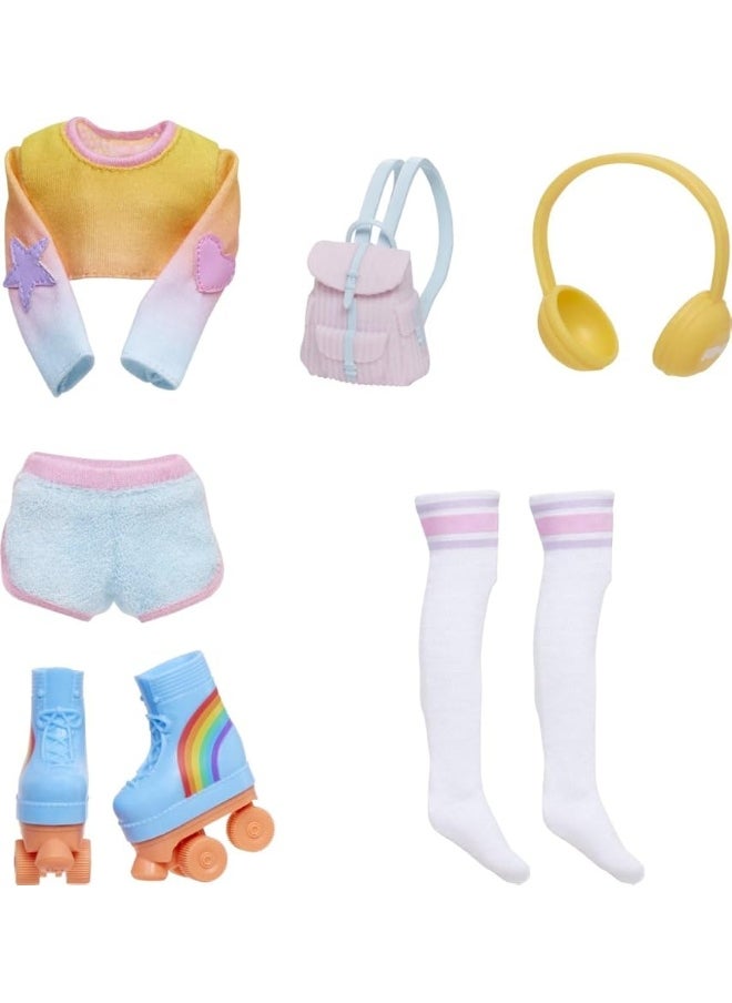 Rainbow High Fashion Pack, Assorted Includes 1 Full Outfit, Shoes, Jewelry and Play Accessories. Which Outfit Will You Get? Mix & Match to Create Tons of Fun Looks. Kids Toy Gift Ages 4-12 Years