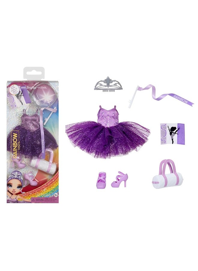 Rainbow High Fashion Pack, Assorted Includes 1 Full Outfit, Shoes, Jewelry and Play Accessories. Which Outfit Will You Get? Mix & Match to Create Tons of Fun Looks. Kids Toy Gift Ages 4-12 Years