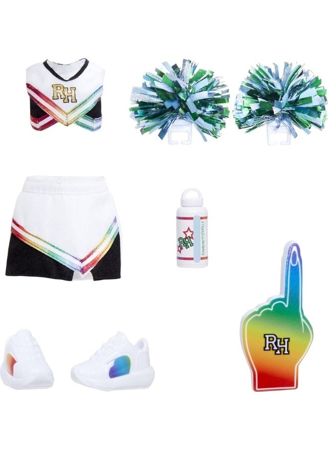 Rainbow High Fashion Pack, Assorted Includes 1 Full Outfit, Shoes, Jewelry and Play Accessories. Which Outfit Will You Get? Mix & Match to Create Tons of Fun Looks. Kids Toy Gift Ages 4-12 Years