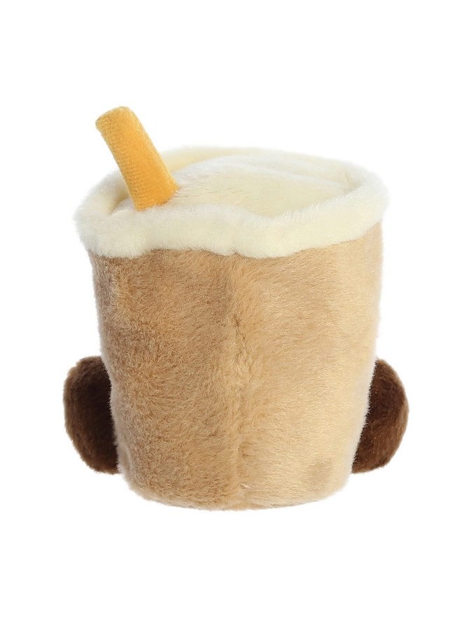 ® Adorable Palm Pals™ Milky Tea Boba™ Stuffed Animal - Pocket-Sized Play - Collectable Fun - Brown 5 Inches