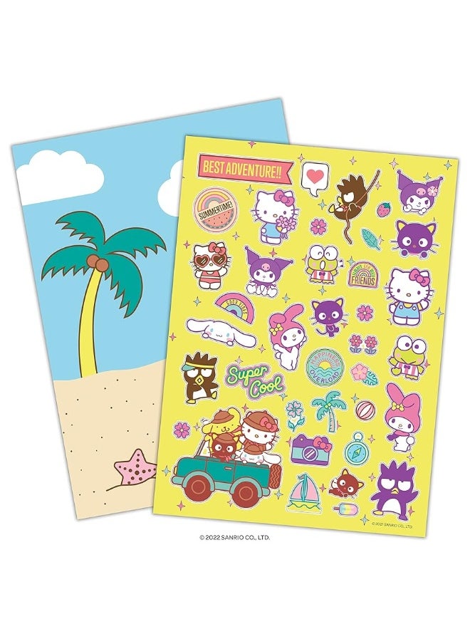 Bendon Hello Kitty and Friends Create a Scene Over 350 Stickers, Activity Pad to Color