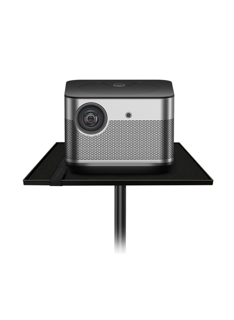 Adjustable Floor-Standing Projector Tripod with Tray for Mobile Phones and Tablets Home and Office Use