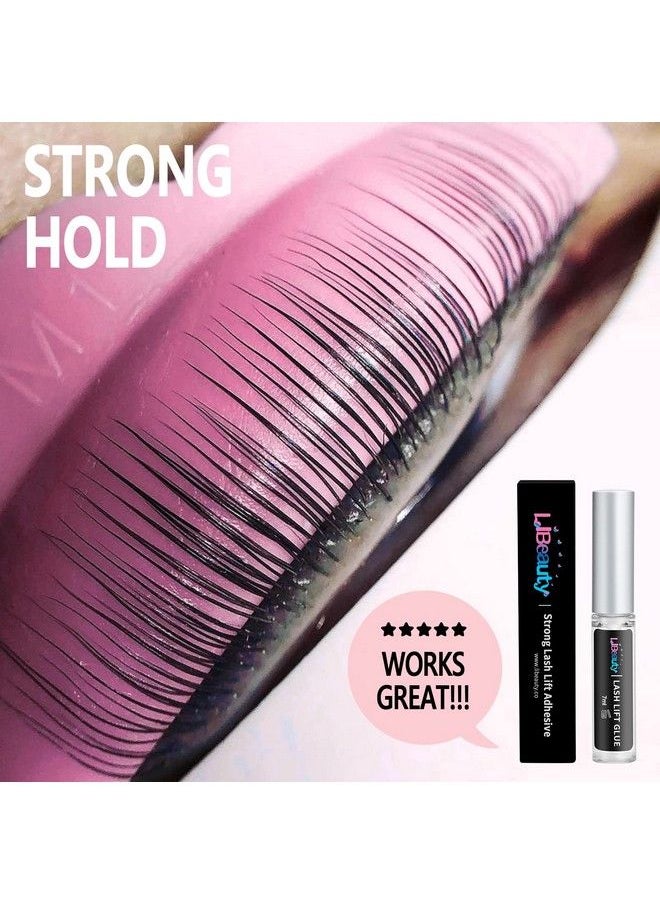 2 Pcs Lash Glue Stron Sticky Lash Lift Glue Hold 3 Seconds For Lash Lift Or False Eyelashes And Dissolves Quickly In Water