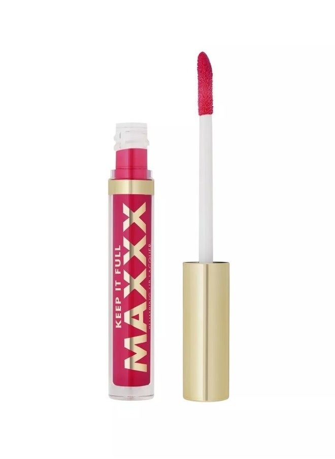 Milani Keep It Full Maxxx Lip Plumper - Swipe Right 160 | Vegan, Hydrating Lip Gloss (0.15 fl oz / 4.5 ml)