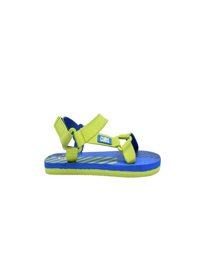 Printed Everyday Wear Adjustable Back Strap Eva Sling Sandals For Boys Lightweight Easy To Wash And Anti-Slip Soles