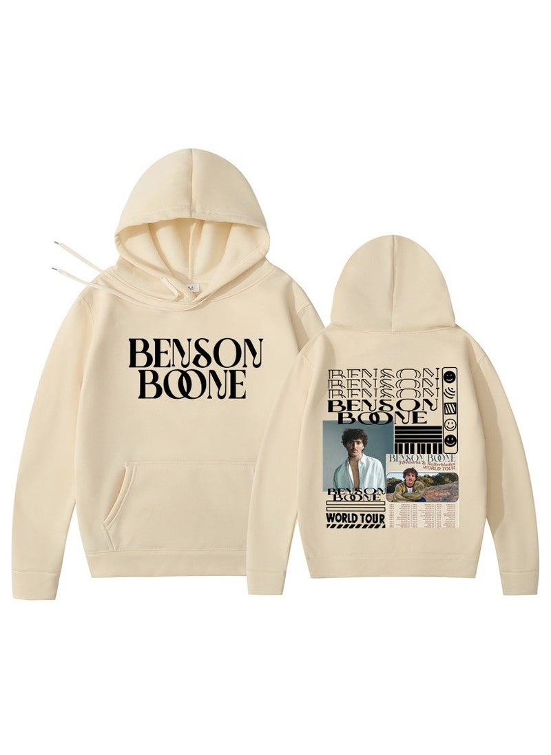 20242D Printed Pattern Hoodie