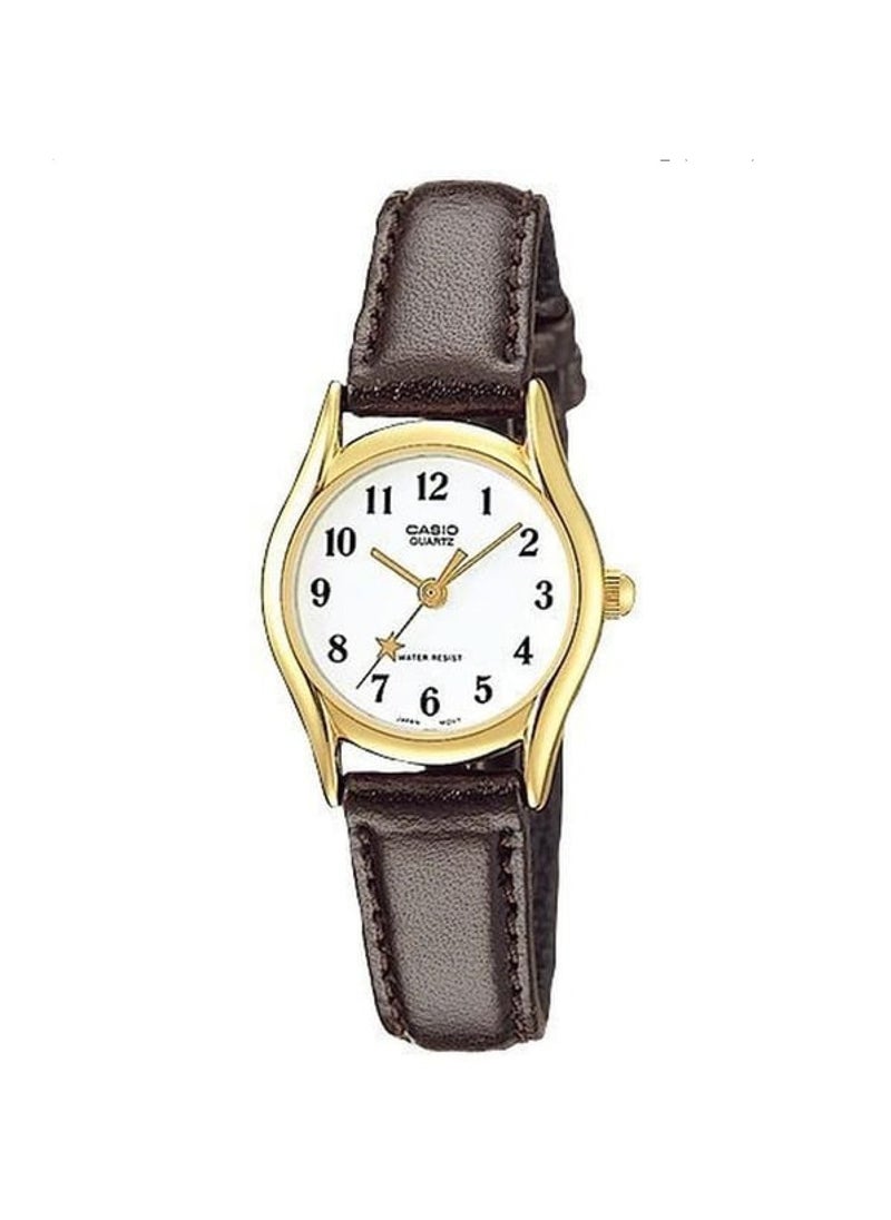 Women's Enticer Analog Watch LTP-1094Q-7B4RDF - 29 mm - Brown