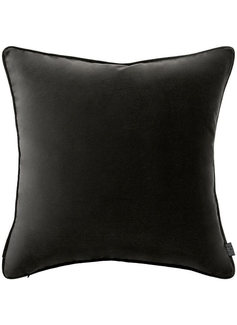 Cushion Heera Steele (with filler) Pillow Knot Home Cover Set for Modern Sofa Contemporary Living Room Bedroom and Office Soft Washable