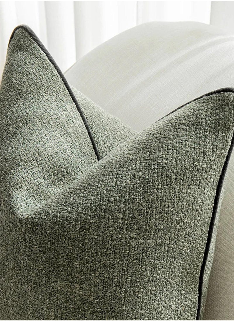 Cushion Harrison Sage (with filler) Pillow Knot Home Cover Set for Modern Sofa Contemporary Living Room Bedroom and Office Soft Washable