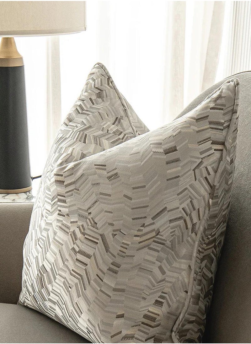 Cushion Faye Hodler (with filler) Pillow Knot Home Cover Set for Modern Sofa Contemporary Living Room Bedroom and Office Soft Washable