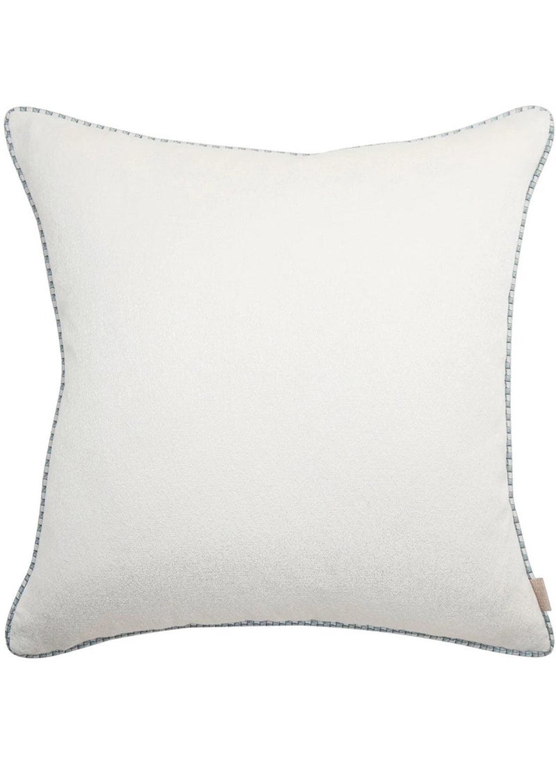 Cushion Damian Bianca (with filler) Pillow Knot Home Cover Set for Modern Sofa Contemporary Living Room Bedroom and Office Soft Washable