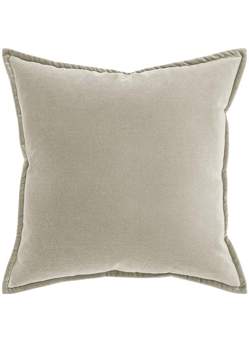 Cushion Alessandra Taupe (with filler) Pillow Knot Home Cover Set for Modern Sofa Contemporary Living Room Bedroom and Office Soft Washable