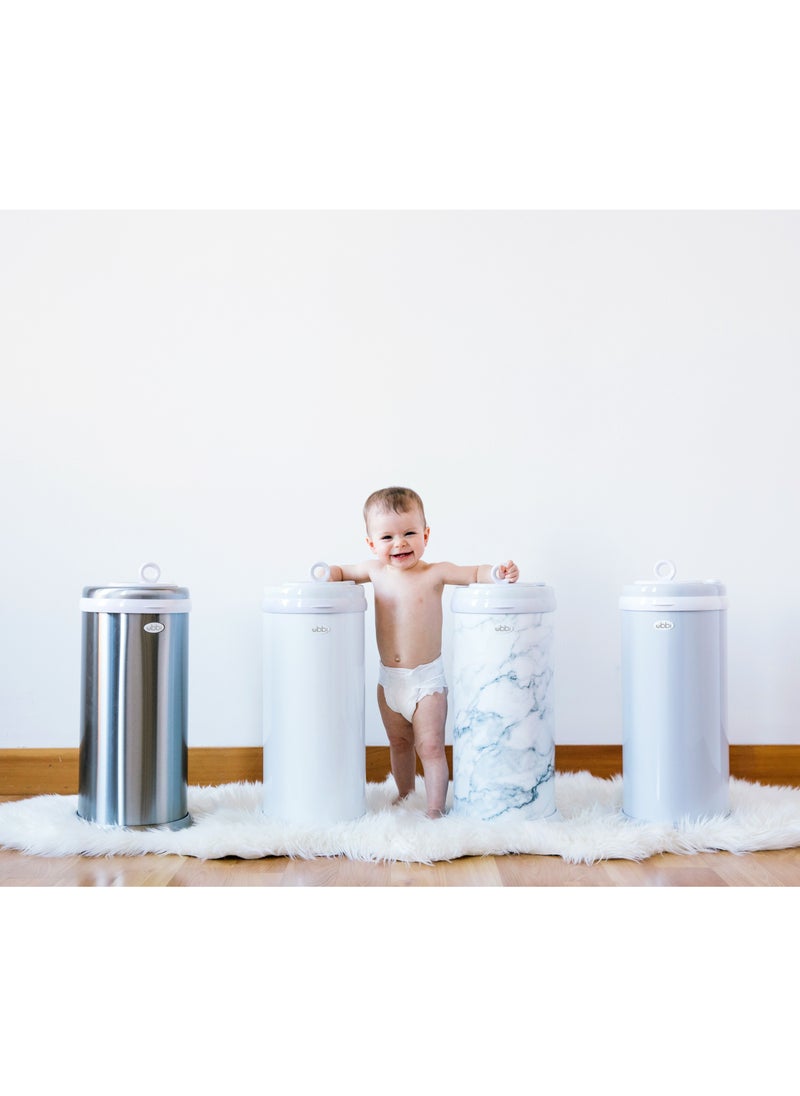 Ubbi - Diaper Pail Marble