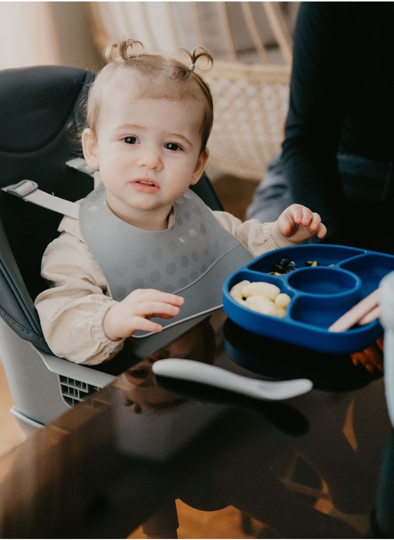 Silicone Feeding Set - Navy