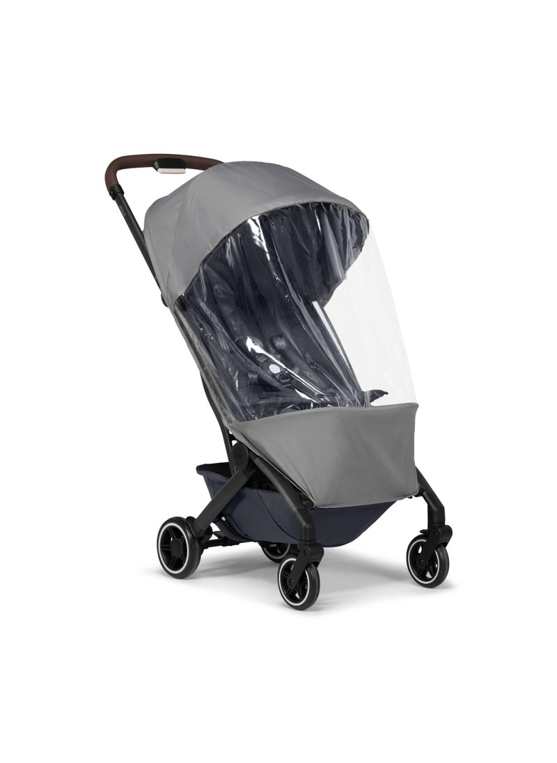 Aer+ Buggy Raincover – Wind & Waterproof Cover, Protects from Rain, Hail & Snow, Ventilation System, Clear Flexible Plastic, Compact & Portable with Pouch