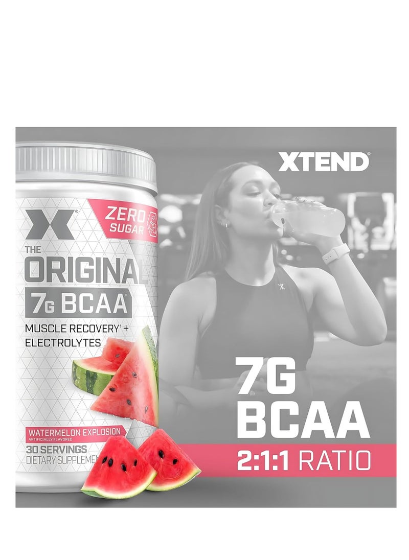 XTEND Original 7G BCAA | Muscle Recovery + Electrolytes | Watermelon Explosion