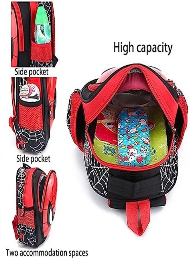 Goolsky Toddler School Backpack 3D Comic Elementary Student Schoolbag Waterproof Lightweight Kids Bookbags for Boys Girls