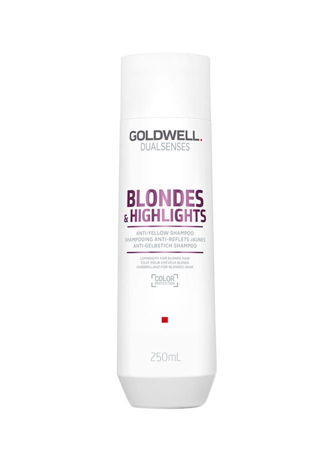 Dualsenses Blondes And Highlights Anti-Yellow Shampoo White 250ml