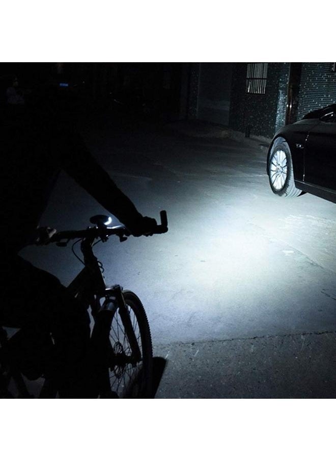 Bicycle Light Set With Horn And Speedometer USB Rechargeable LED Bike Headlight 105*41mm-LED Multi-Functional Waterproof Bicycle Light Set, USB Charging, Bicycle Headlight and Rear taillight