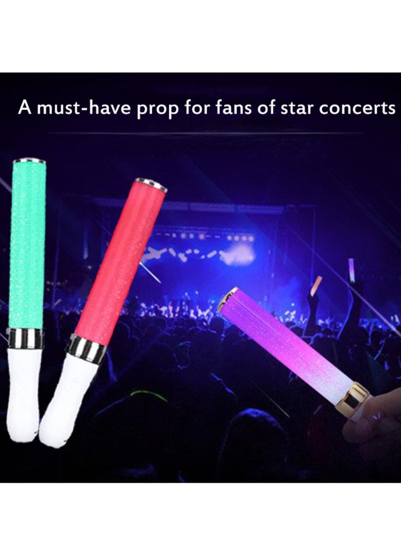 Light Stick, 15 Colors Change LED Glow Stick, Reusable Portable Dual Mode LED Light, Durable Flashing Light Glowstick For Vocal Concerts Parties Wedding Fluorescent Camping Decoration
