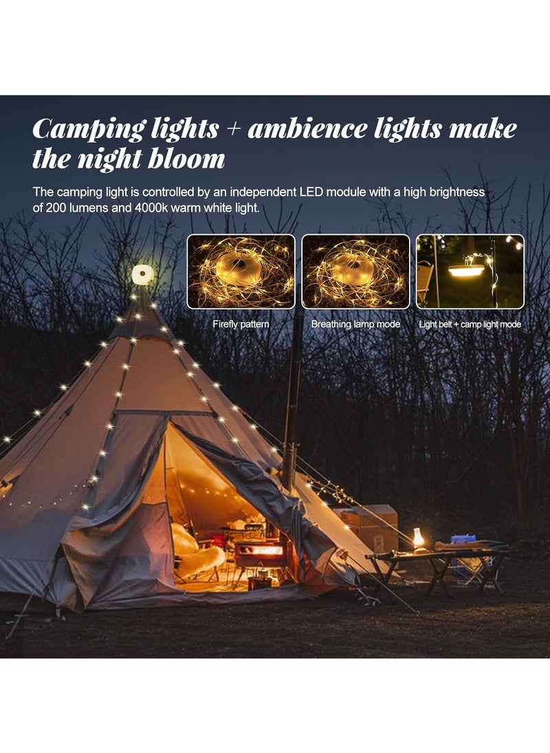 Camping Light, Multifunctional Portable Camping Lamp, Portable LED Tent Lamp