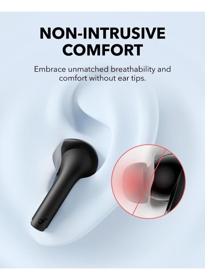 K20i Semi-in-Ear Earbuds, Bluetooth Wireless, 36H Playtime, Fast Charge, Clear Sound, Comfortable Fit, ENC 2-Mic Clear Calls, Custom EQ, IPX5, Bluetooth 5.3, App Control Black