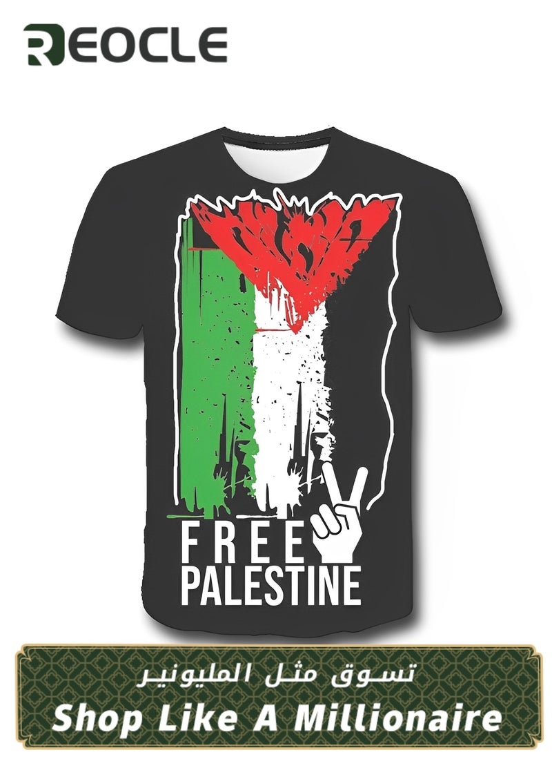 Men's T-Shirt with Fashion Print Design