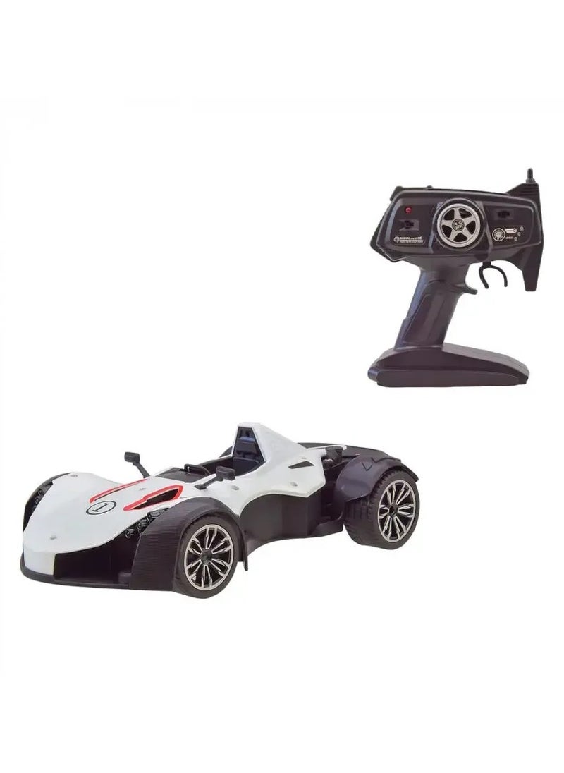 Racing Machine Remote Control white Car