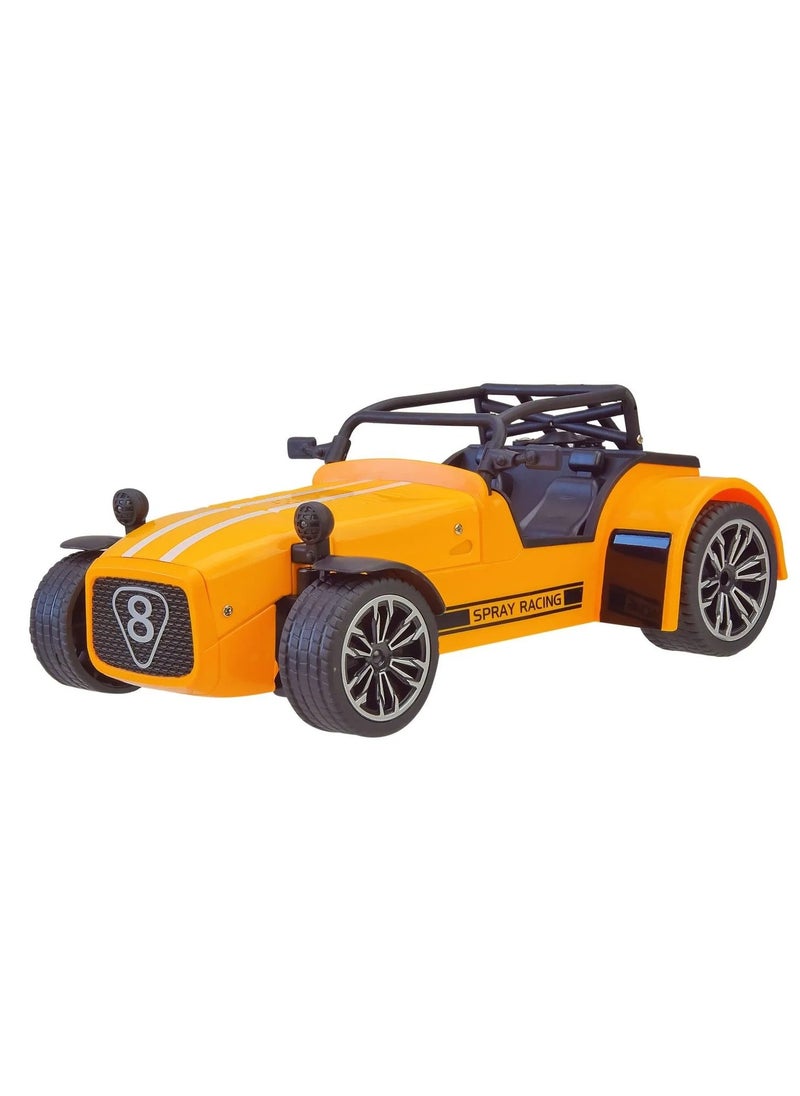 Remote Control Spray Racing Car (Yellow or Red)