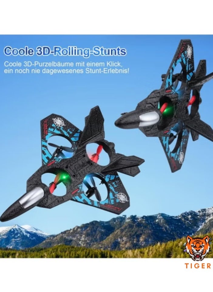 2.4GHz Remote-Controlled Aeroplane L0712 Quadcopter with LED Lights, USB Charging - RTF for Beginners and All Ages