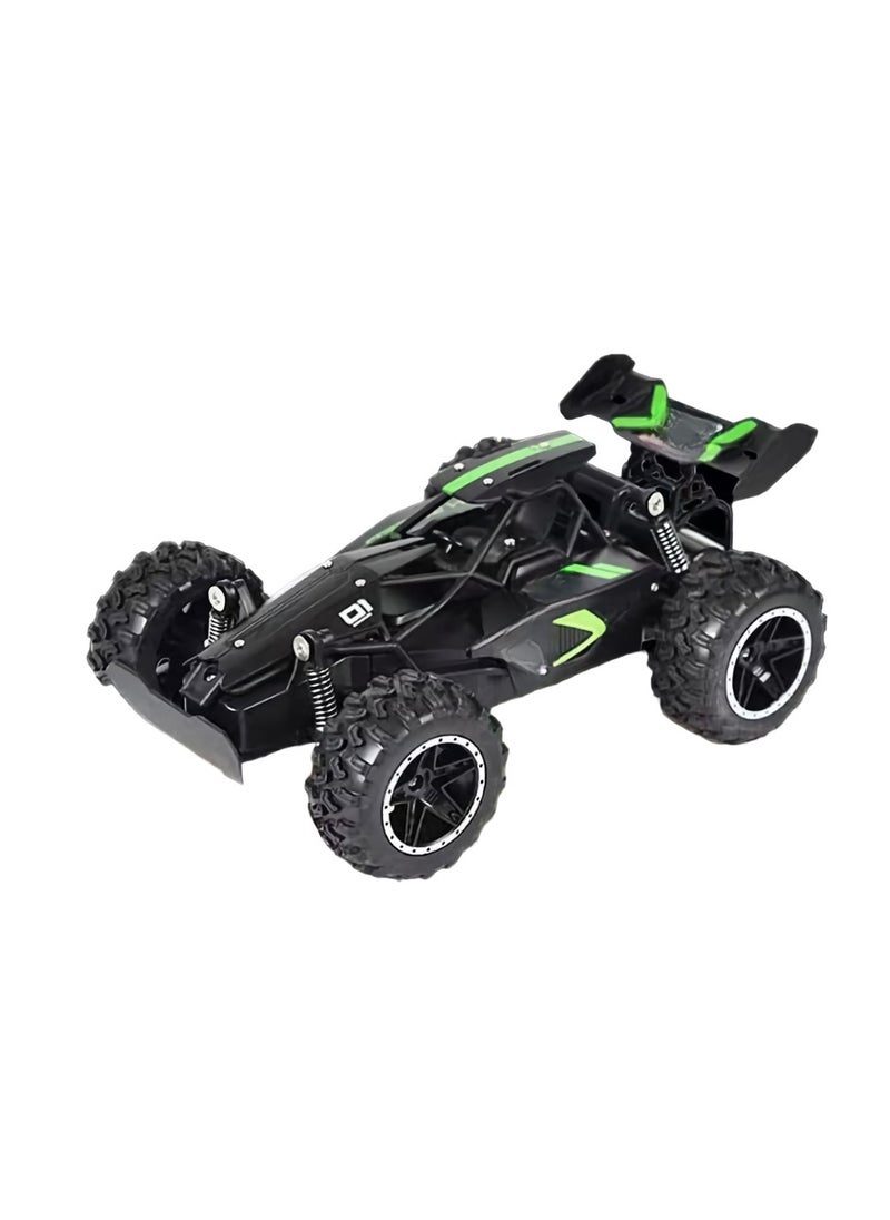Remote Control RC Car, 1:18 Climbing All Terrain Drift Off Road Racing Vehicle, High Speed Electric Waterproof RC Monster Toy, Strong And Durable Off Road Truck For Kids Adults, (Green And Black)