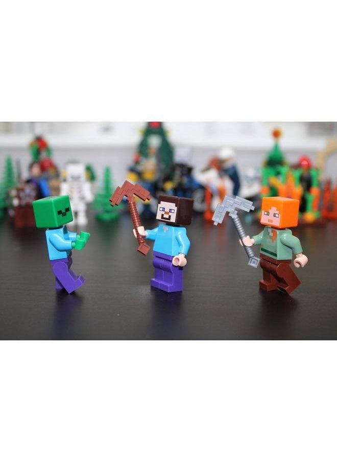 6-Pieces JMD Minecraft Mini Action Figure Toys Set With  s 18cm