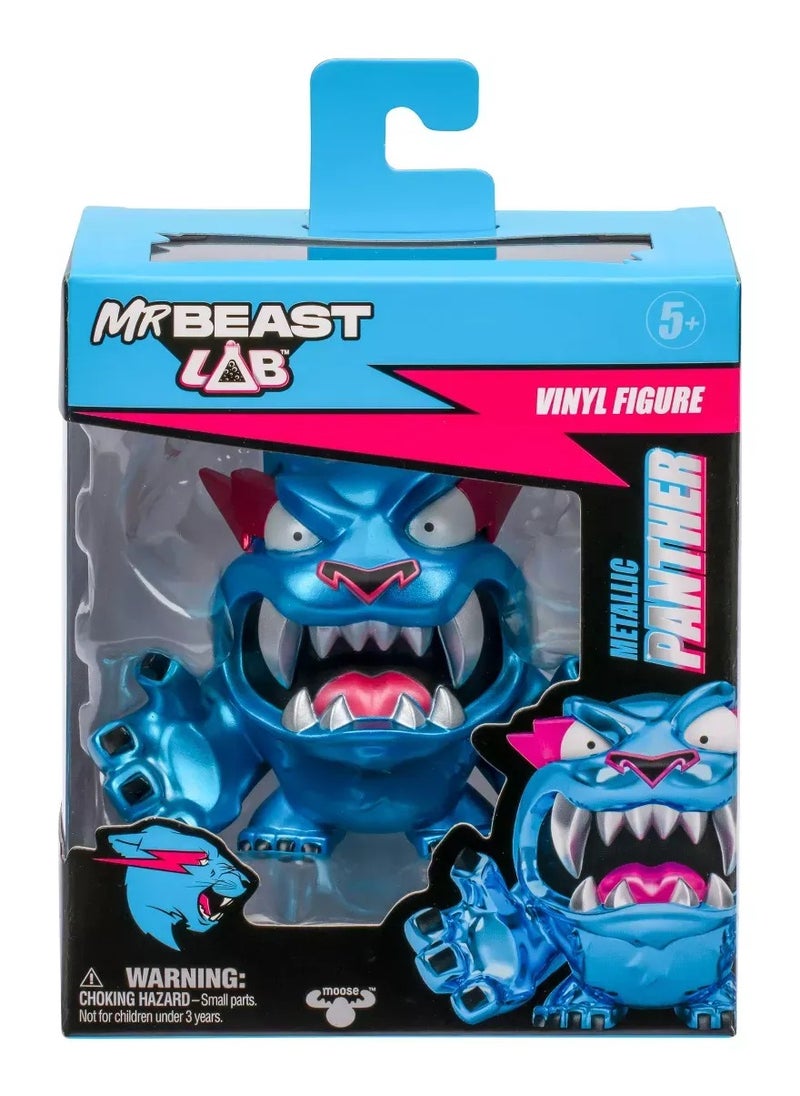 MrBeast Lab Metallic Panther Vinyl Figure