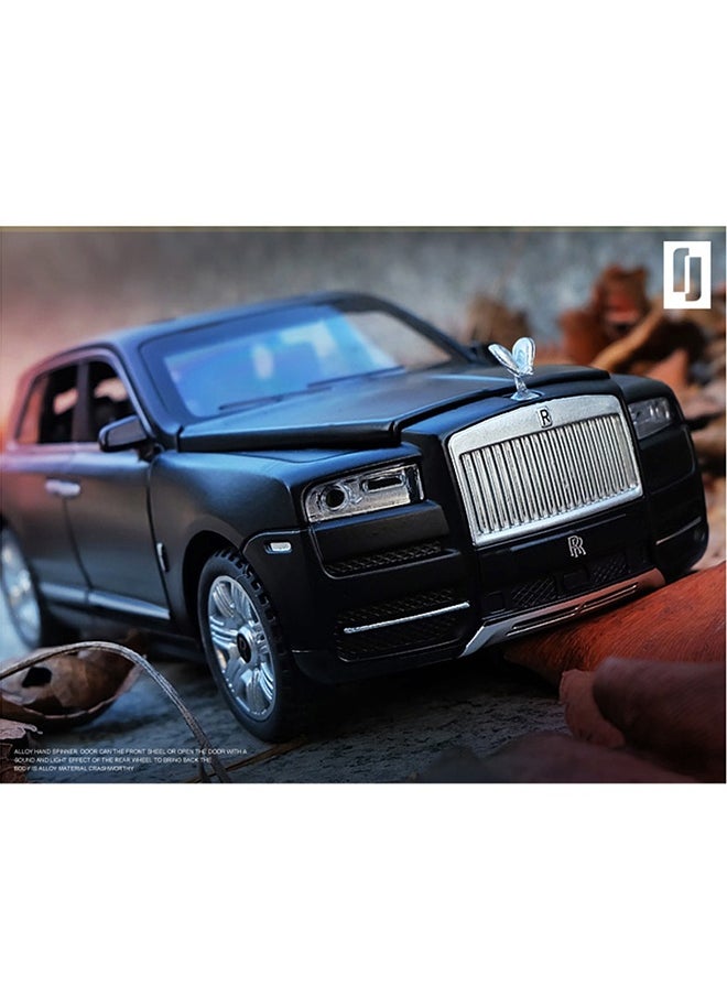 Rolls Royce Cullinan Zinc Alloy Toy Car Durable Sound And Light Effect Black