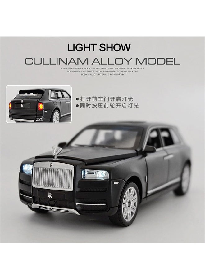 Rolls Royce Cullinan Zinc Alloy Toy Car Durable Sound And Light Effect Black