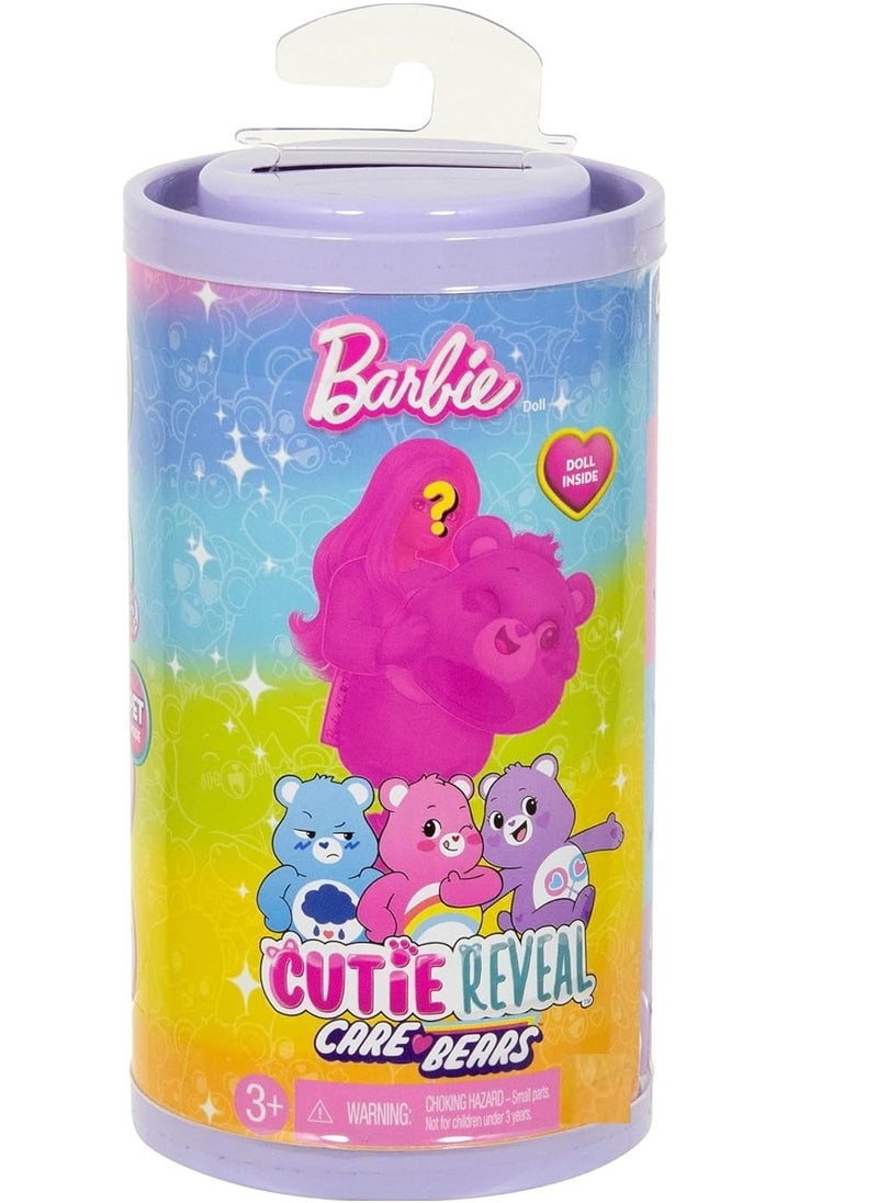 Barbie Cutie Reveal Care Bears Series Chelsea Small Doll & Accessories - 1 Piece Only, Assorted/Style May Vary