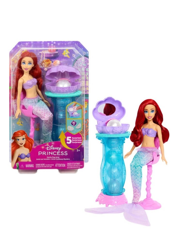 Disney Princess Vanity Pop Ariel Doll & Accessory