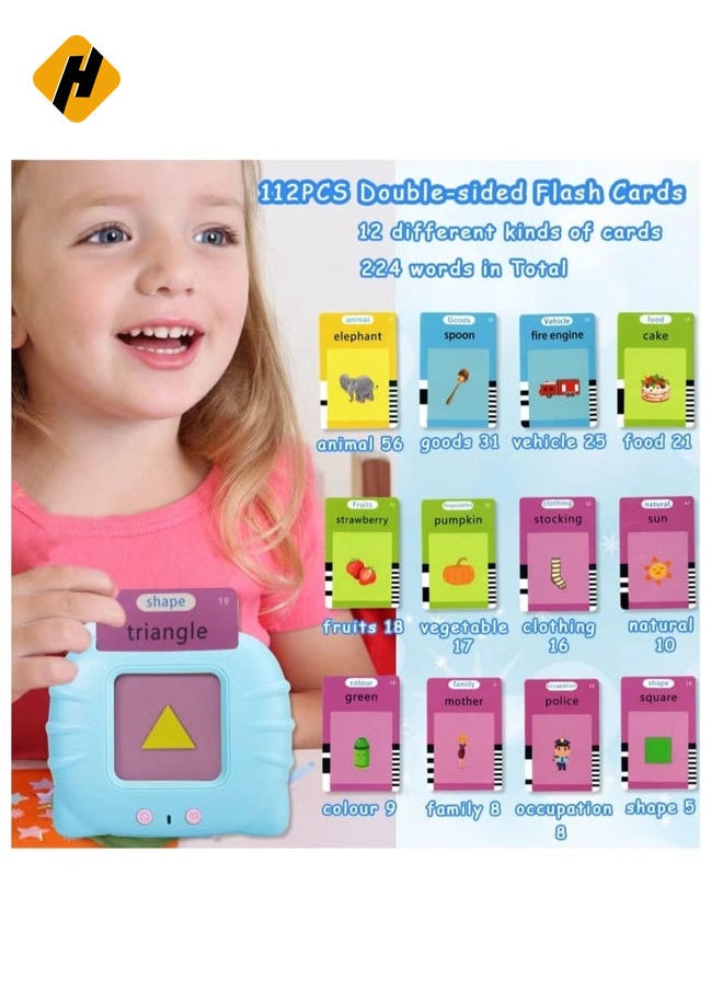 Flash Cards Educational Toys for Toddlers 2 3 4 5 6 Year Old, Toddler Learning Toys for Girls Boys Gifts