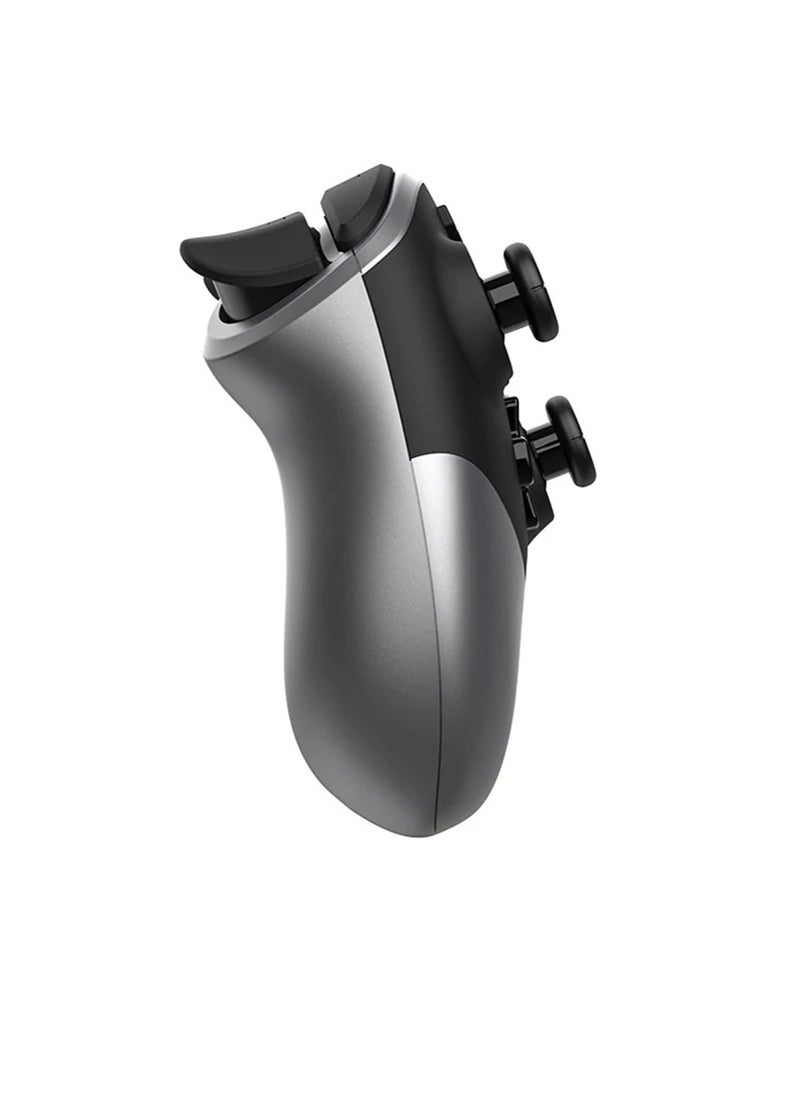 Game Controller, Sturdy And Durable Bluetooth Controller, Lightweight Portable Wireless Gamepad Joystick, Gaming Controller Joystick For Computer Gaming Console, (1pc, Black And Grey)