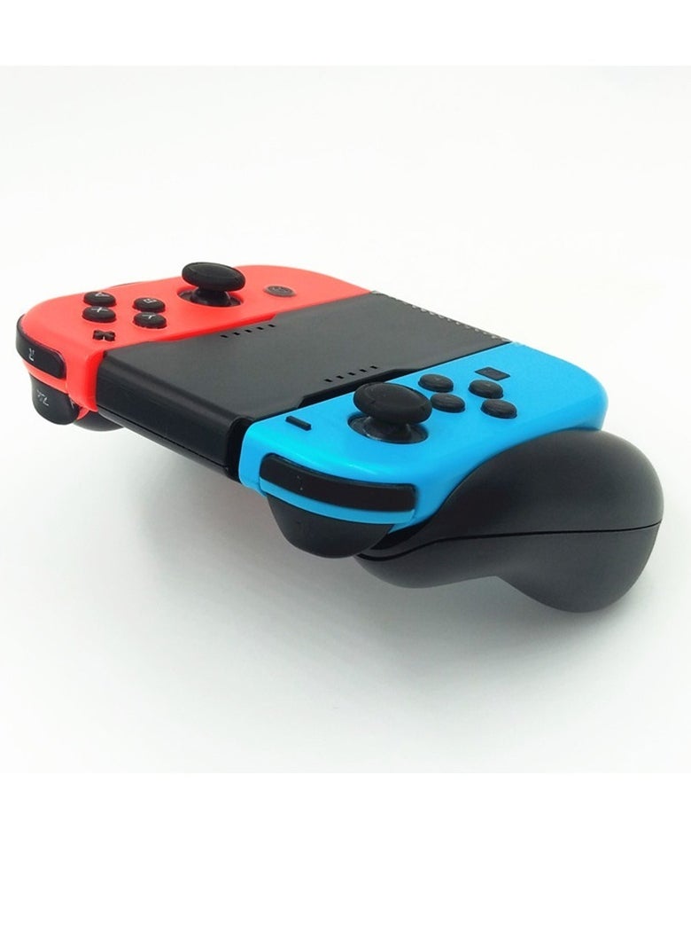 Gamepads Grip Handle Holder, Controller Plastic Handle Bracket Stand, Sturdy And Durable Gamepad Game Handle Grip Holder Stand Mount For Nintendo Switch Controller, (1pc, Black)