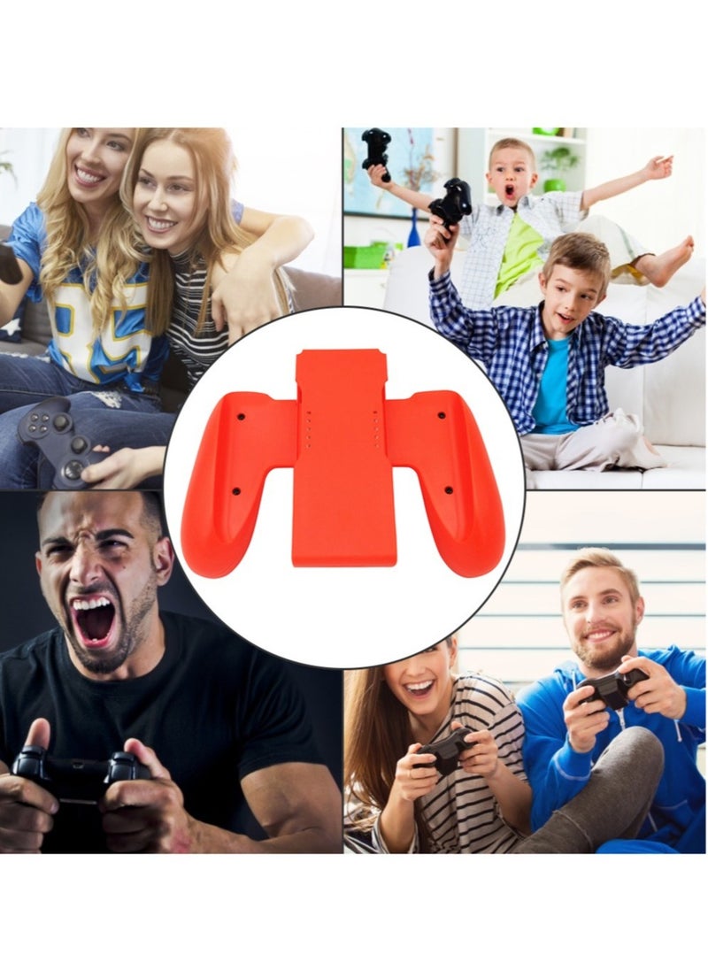 Gamepads Grip Handle Holder, Controller Plastic Handle Bracket Stand, Sturdy And Durable Gamepad Game Handle Grip Holder Stand Mount For Nintendo Switch Controller, (1pc, Black)