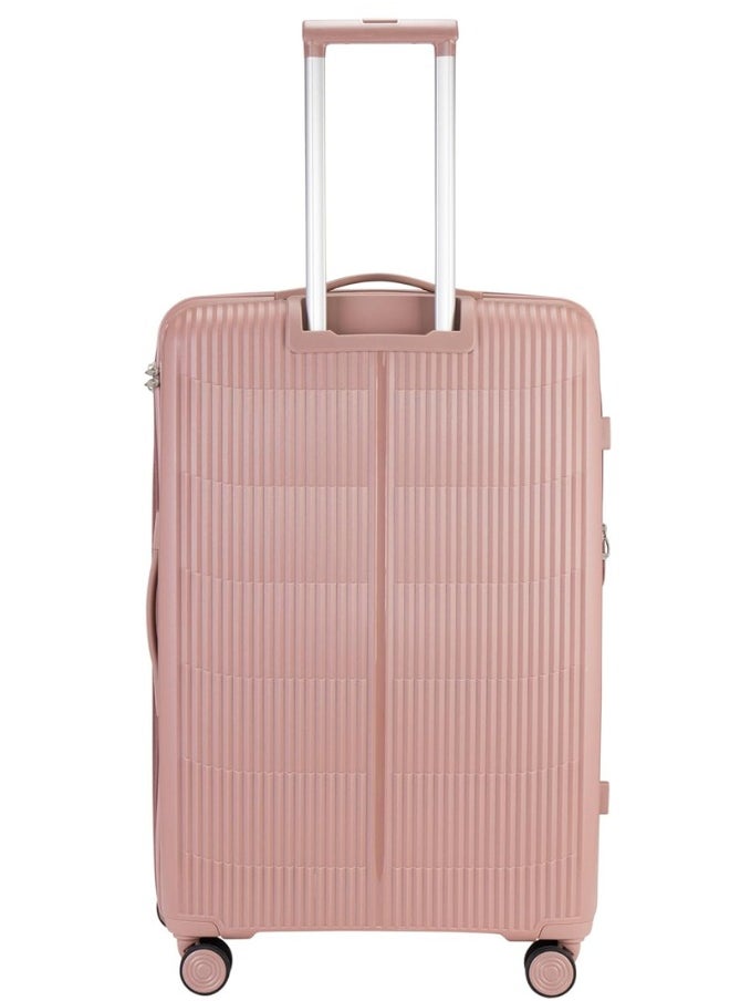Pierre Cardin Unbreakable Luggage Set of 3, Expandable and Anti Theft Double Zipper Suitcase