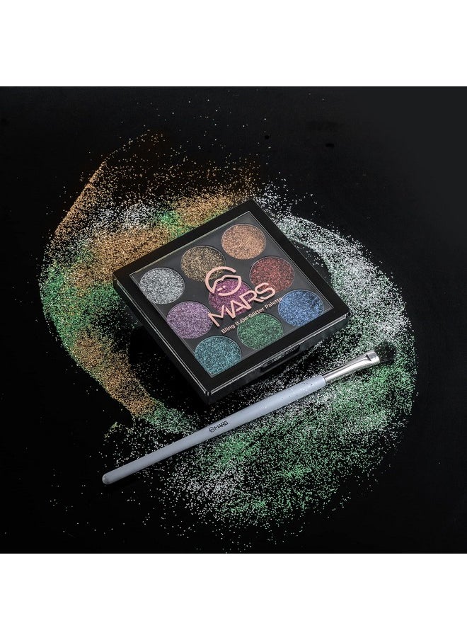 MARS Bling It On Glitter Eyeshadow Palette - 01