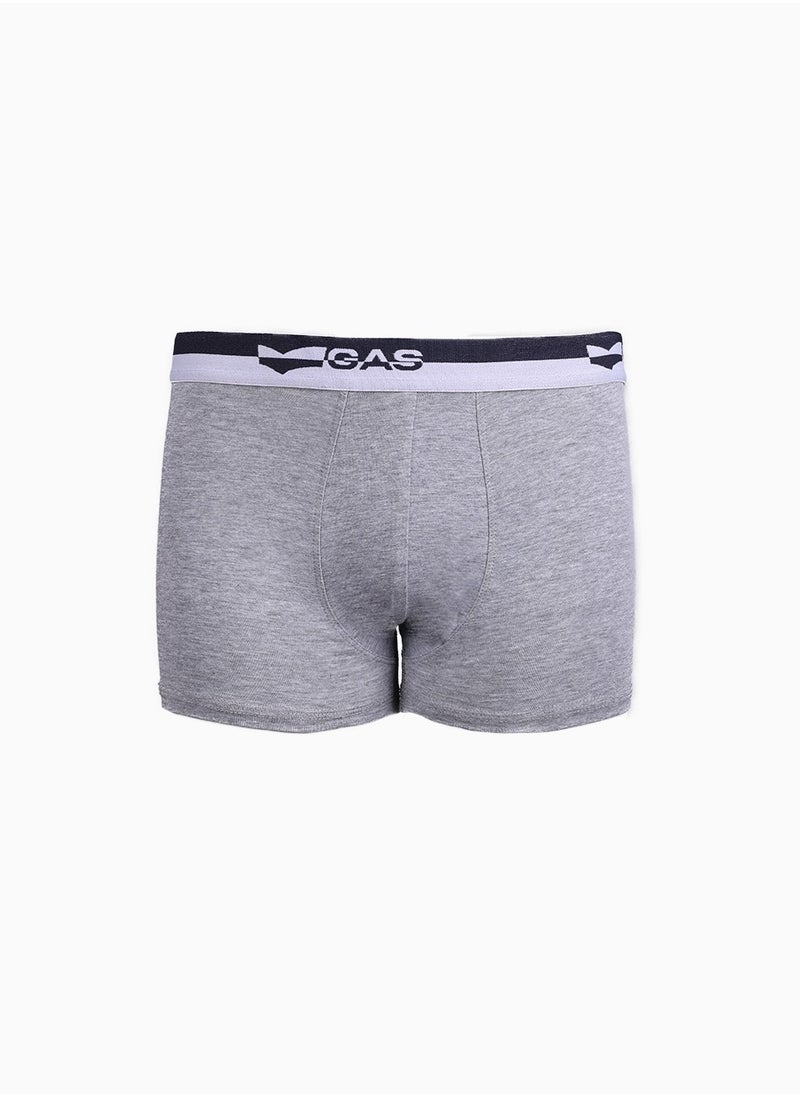 TRUNK GASBY FIT - Melange Grey, M | Premium Men's Boxer by GAS