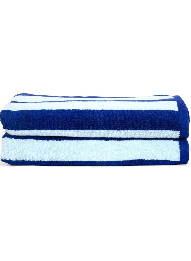 2-Piece Bath Towels, 100% Combed Cotton Superior Quality Towels, Quick Dry Highly Absorbent, Thick, Soft and Hotel Bathroom Towels for Bath and Spa