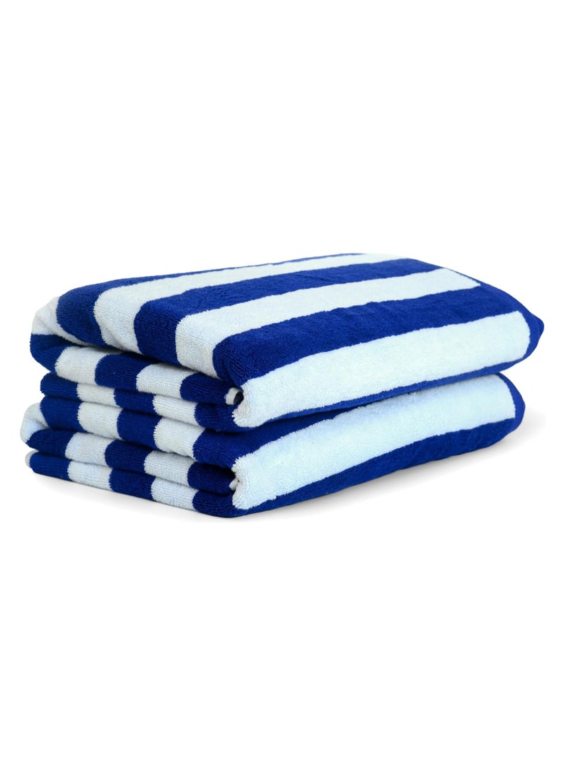 2-Piece Bath Towels, 100% Combed Cotton Superior Quality Towels, Quick Dry Highly Absorbent, Thick, Soft and Hotel Bathroom Towels for Bath and Spa