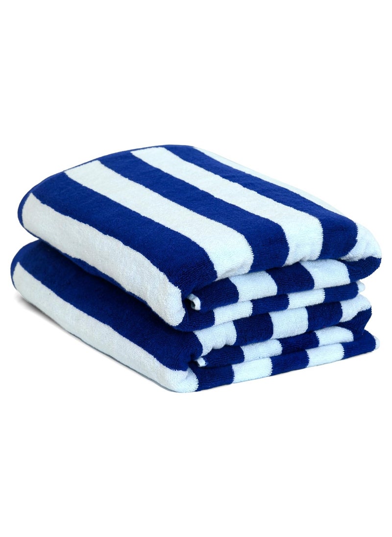 2-Piece Bath Towels, 100% Combed Cotton Superior Quality Towels, Quick Dry Highly Absorbent, Thick, Soft and Hotel Bathroom Towels for Bath and Spa