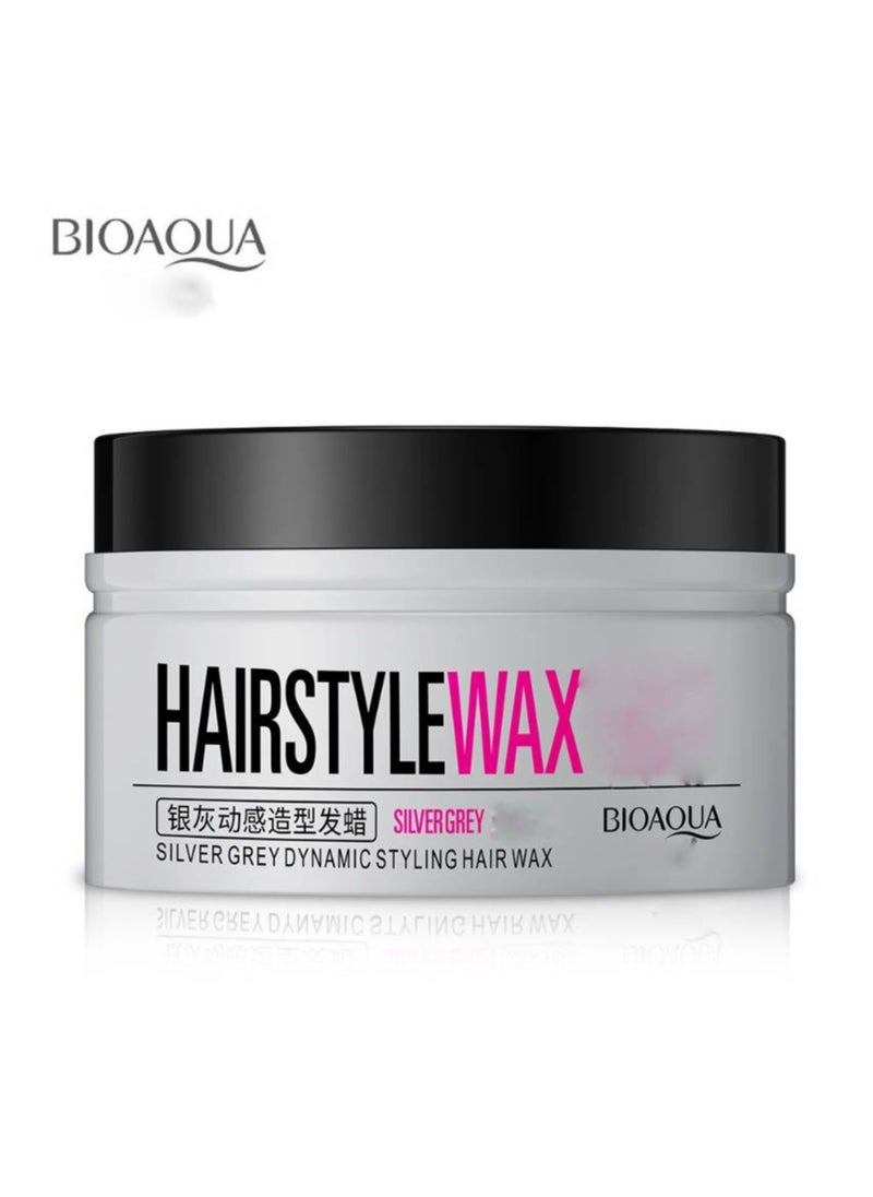 Hair Wax Silver Gray Dynamic Styling Hair Mud Hair